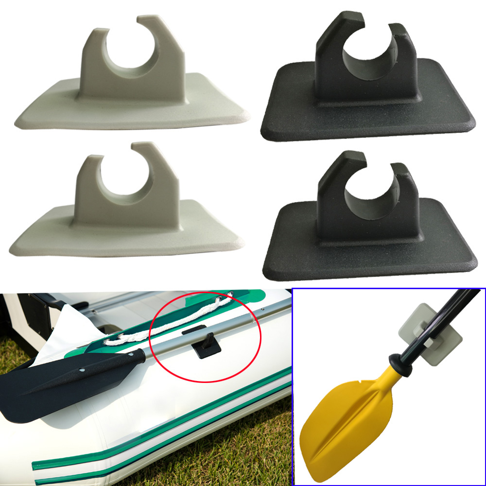 Fishing Kayak Storage Bag - 2pcs PVC Inflatable Boat Paddle Clips