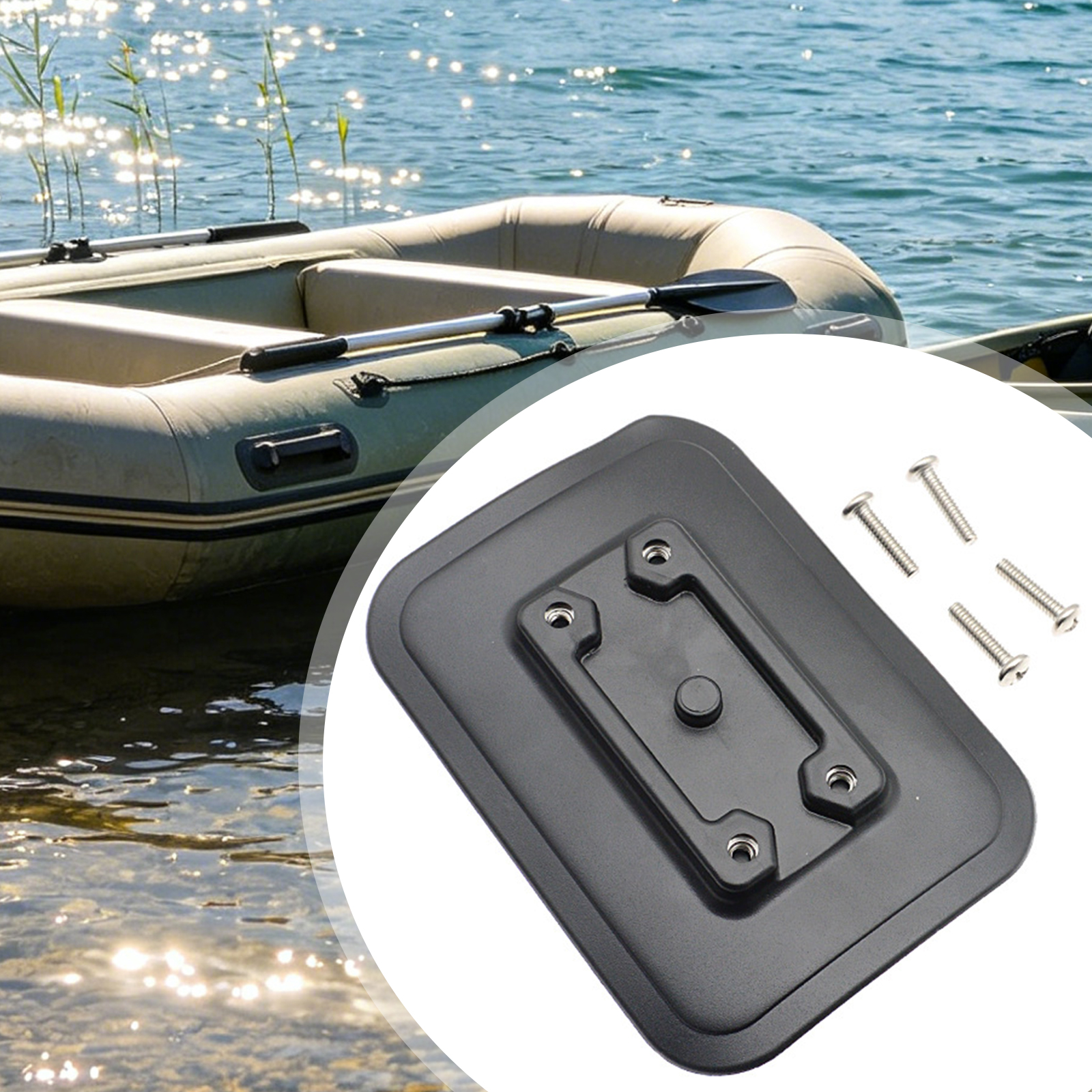 1 Set Inflatable Boat Fishing  - đánh giá và giá Fishing Kayak Fish Finder Mount
