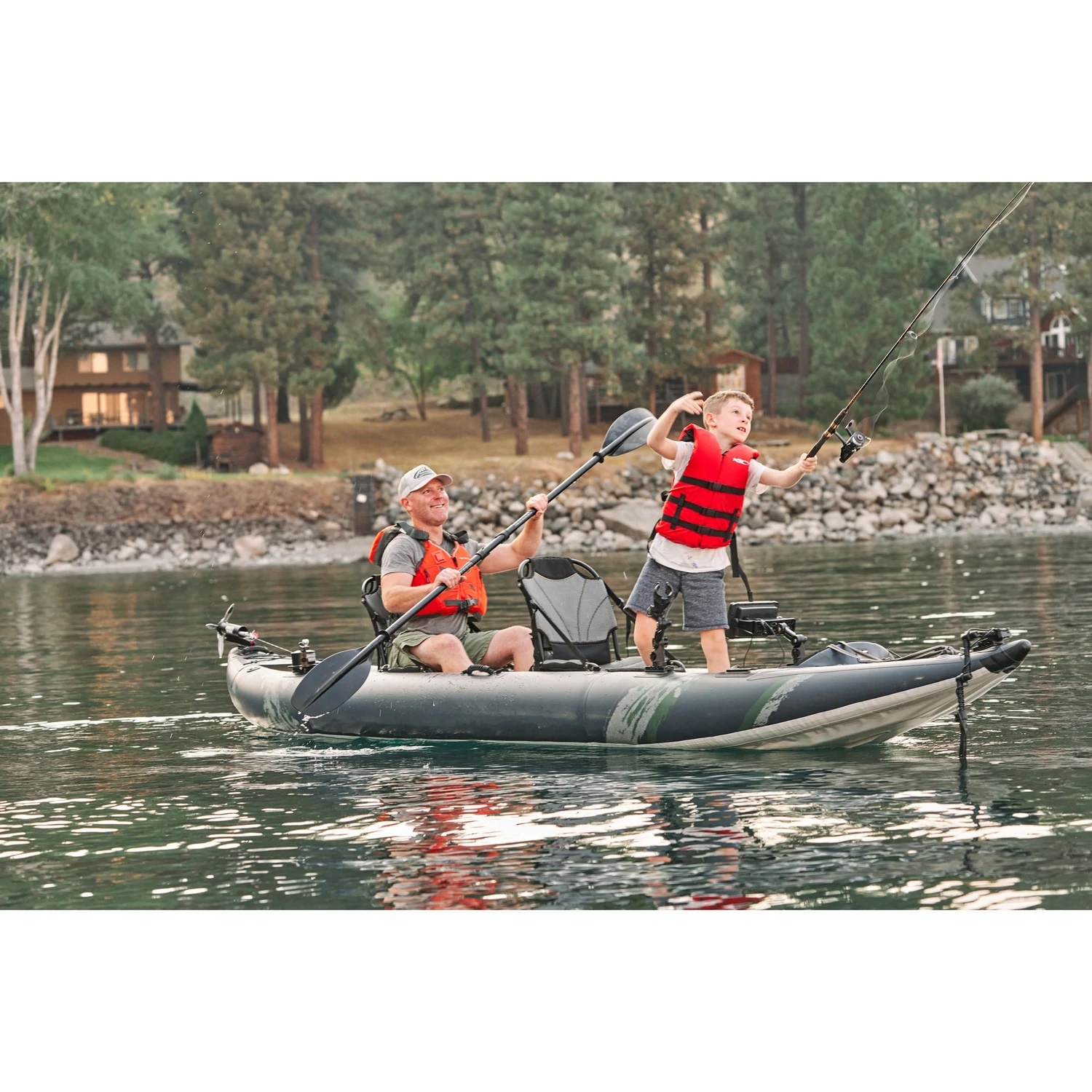 Airo Inflatable Fishing Kayak  - đánh giá và giá Fishing Kayak Inflatable