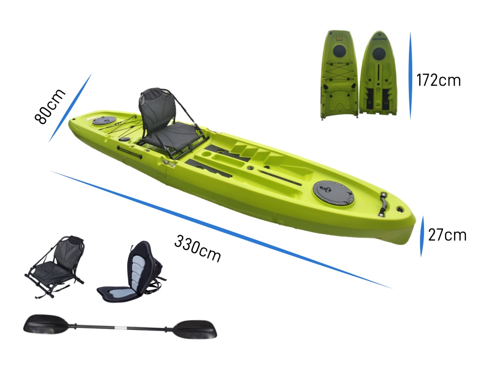 2025 NEW Modular Kayak 11ft Si - đánh giá và giá Fishing Kayak Paddle