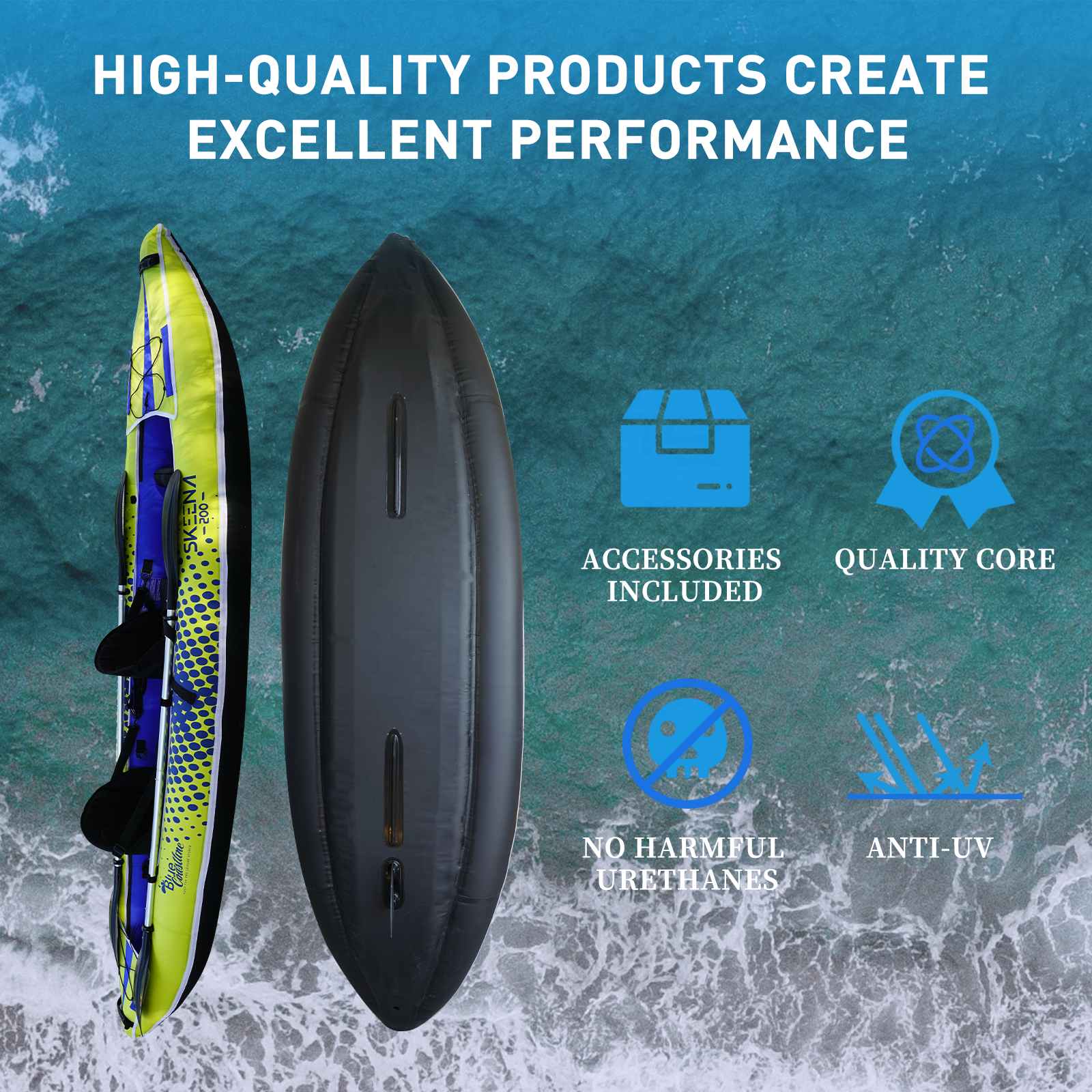 Adult Inflatable Fishing Canoe - đánh giá và giá Fishing Kayak Paddle