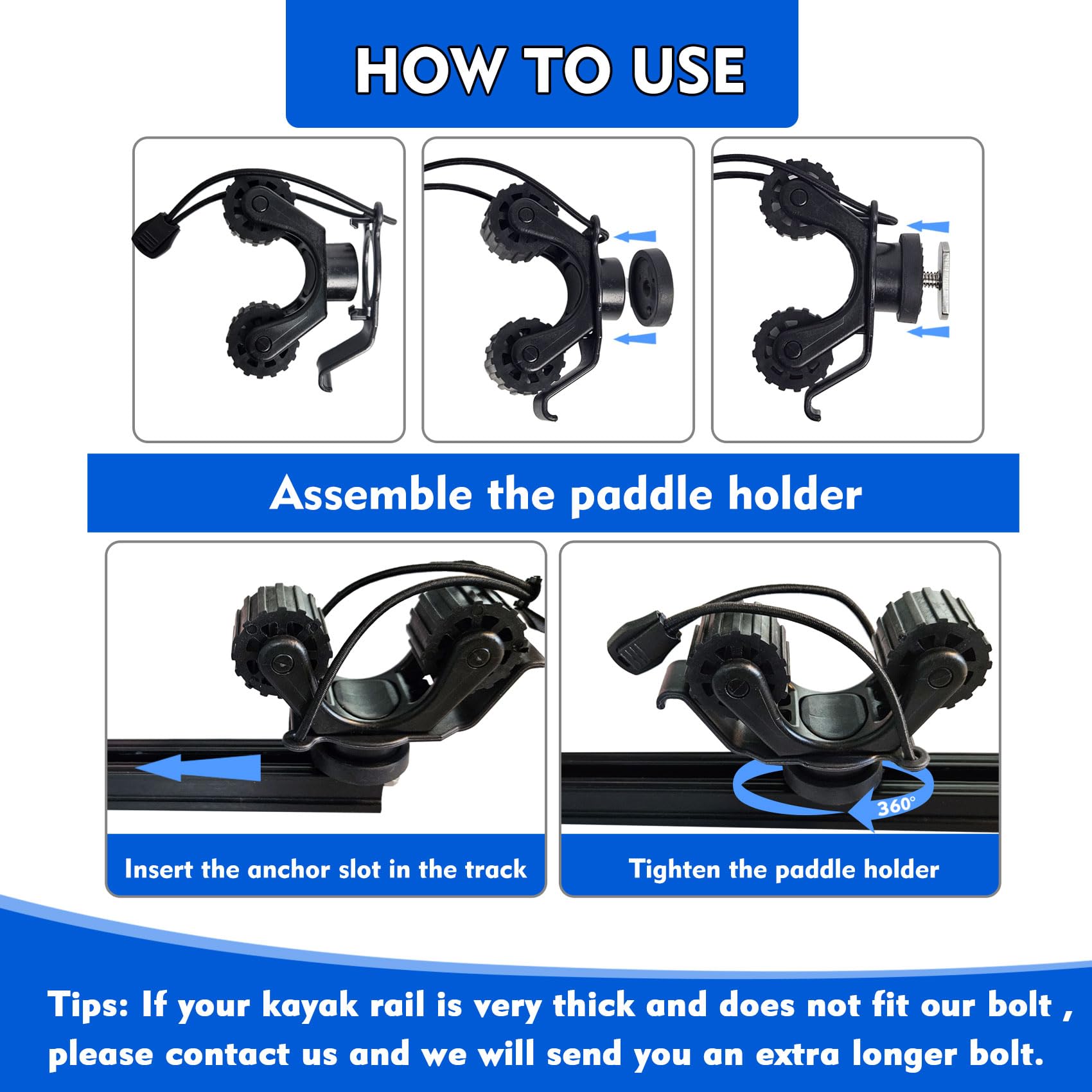 Kayak Rail Paddle Holder Kayak - đánh giá và giá Fishing Kayak Storage Bag