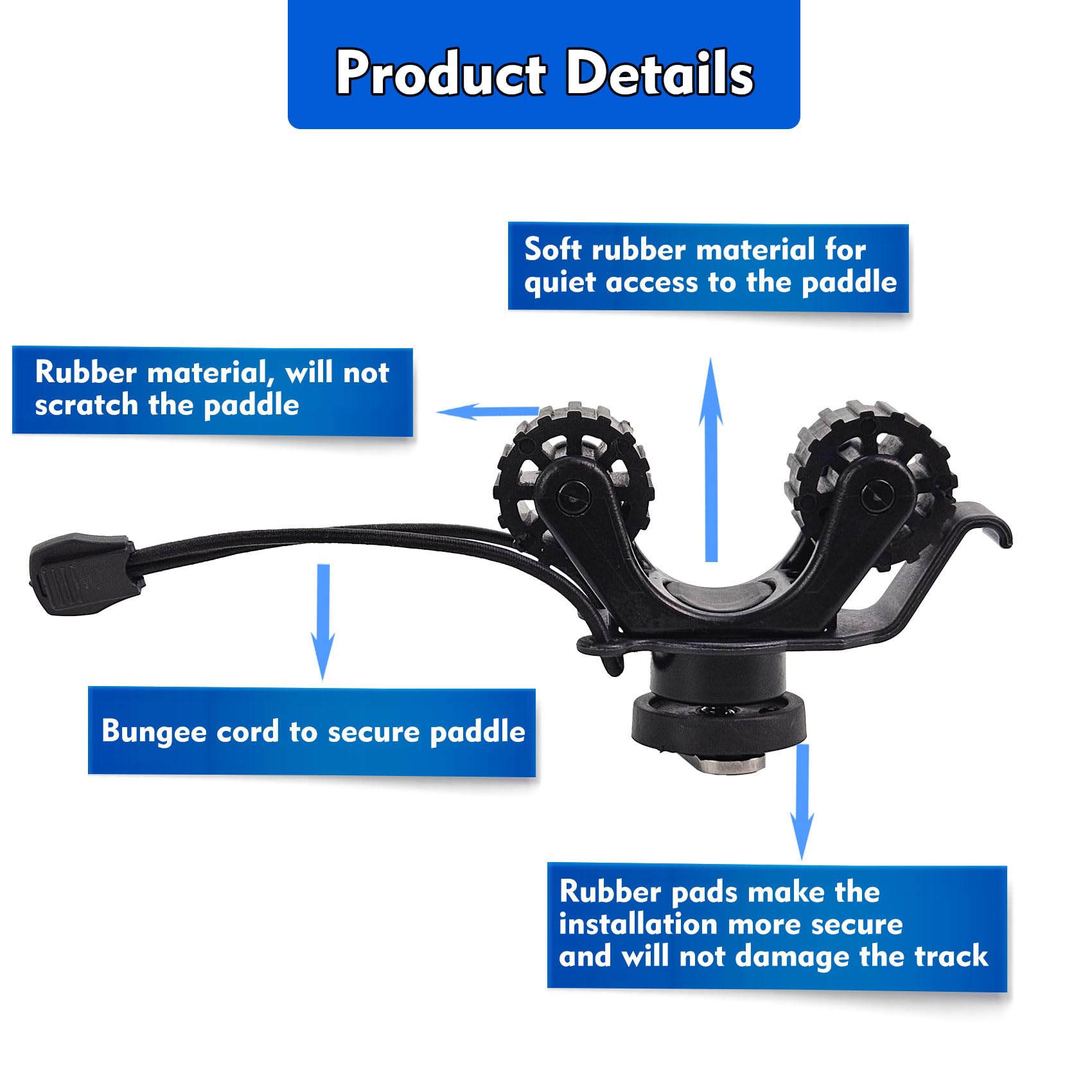 Kayak Rail Paddle Holder Kayak - đánh giá và giá Fishing Kayak Storage Bag