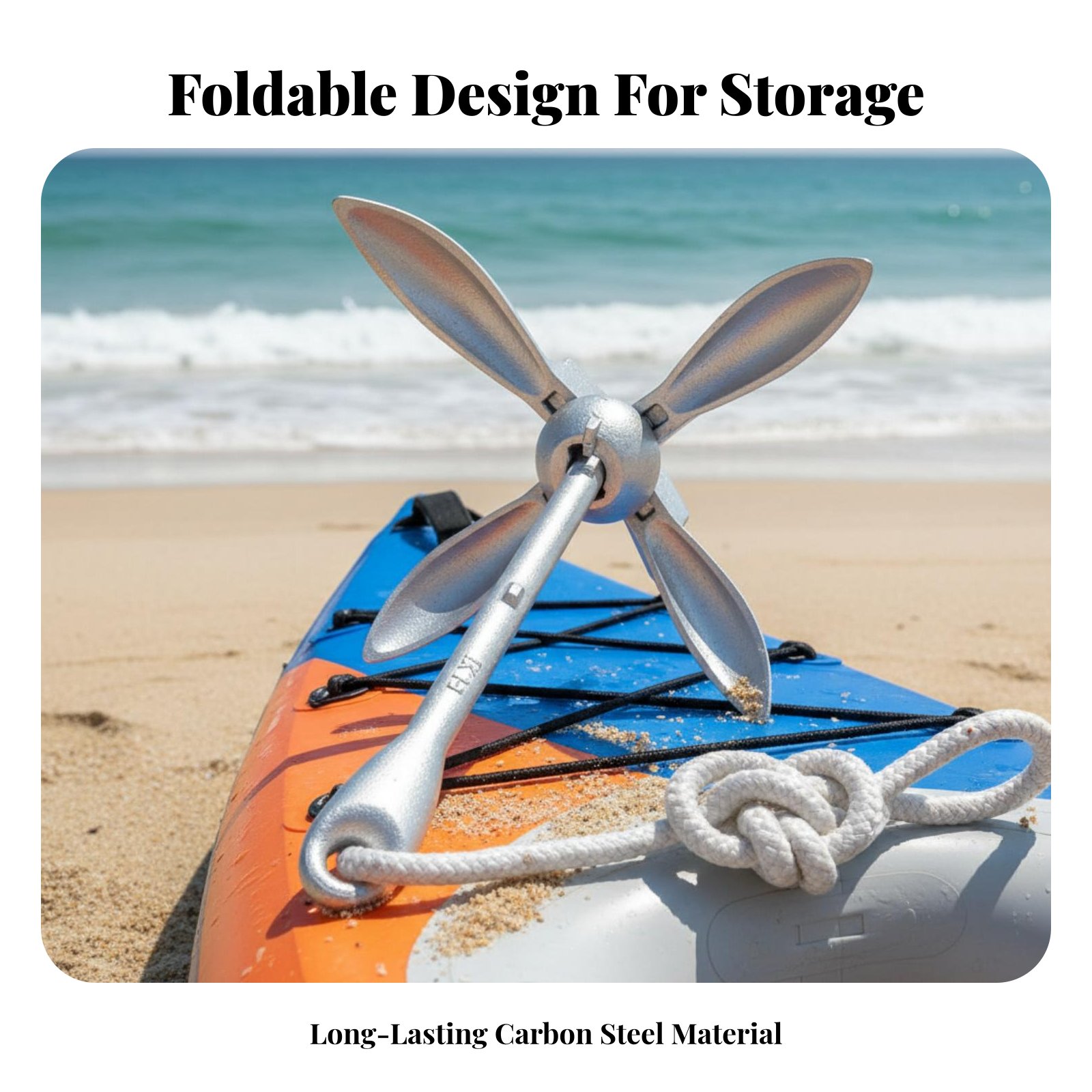 Lotus Anchor Foldable Carbon S - đánh giá và giá Fishing Kayak Anchor