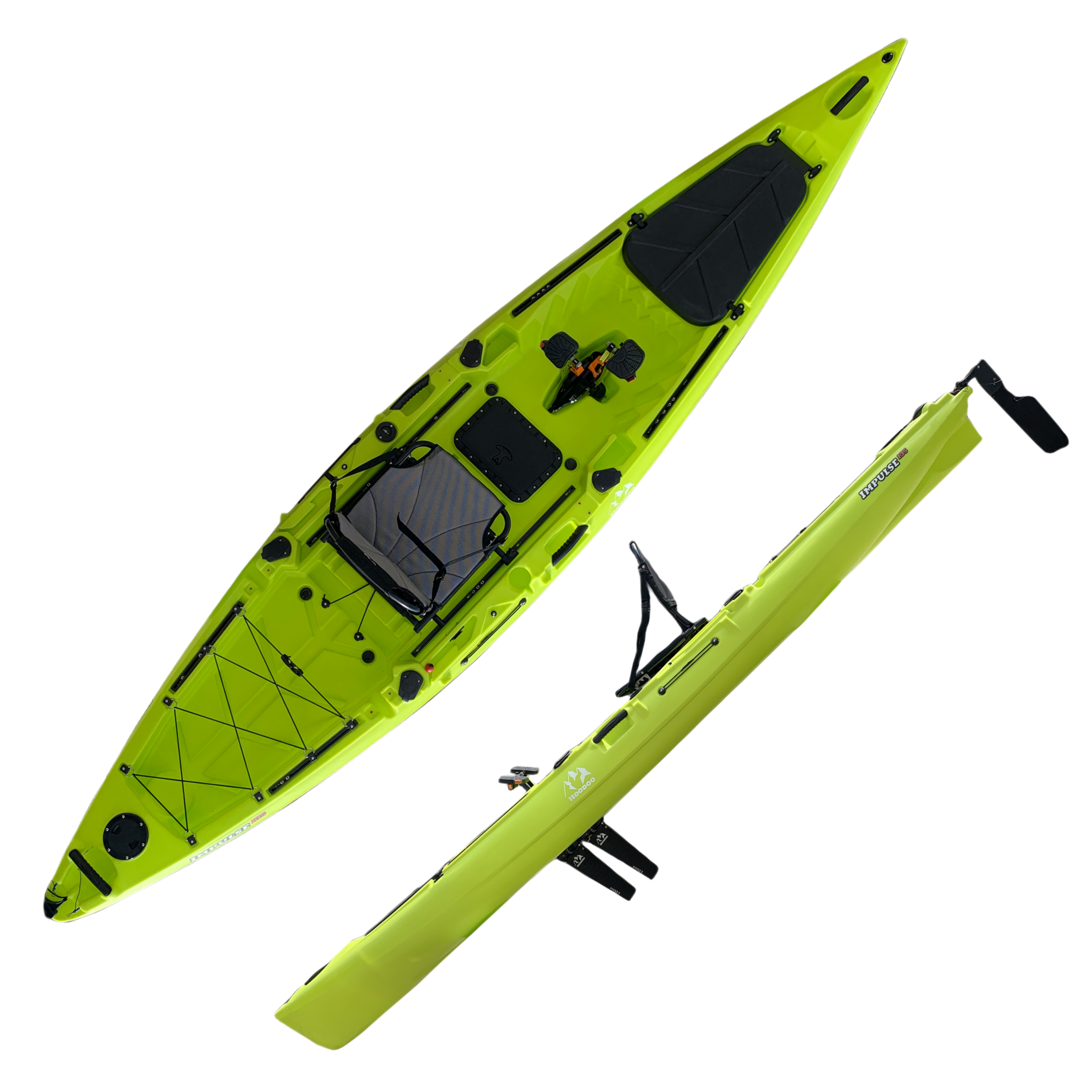 Zero Kayak New 4.15m One Perso - đánh giá và giá Fishing Kayak Pedal Drive