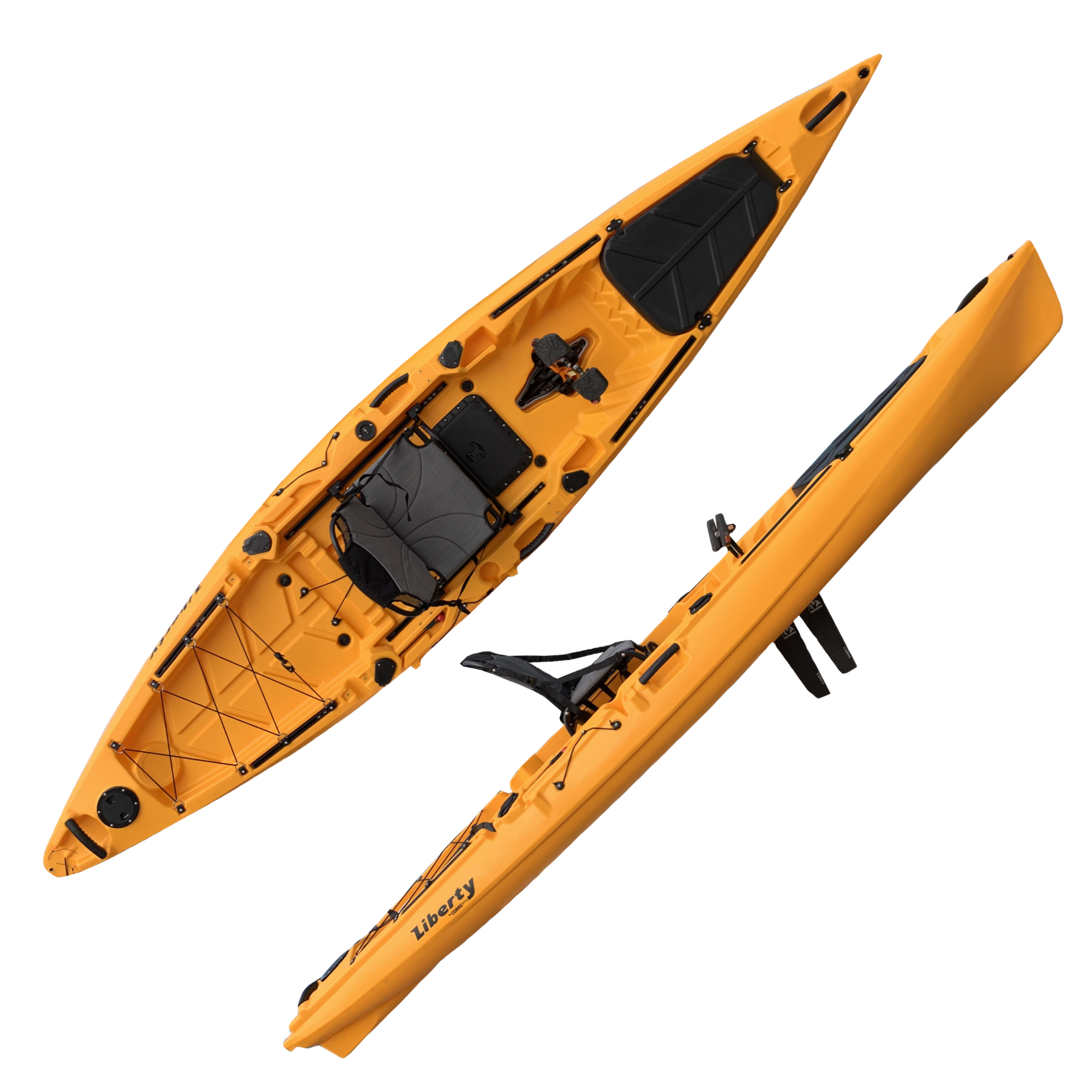 Zero Kayak New 4.15m One Perso - đánh giá và giá Fishing Kayak Pedal Drive