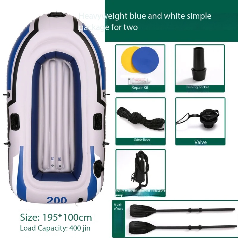 Portable Assault Boat 2/3/4 Pe - đánh giá và giá Fishing Kayak Inflatable