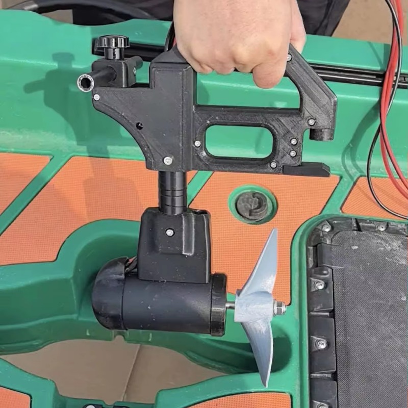 12V 800 Watt Electric Brushles - đánh giá và giá Fishing Kayak Cart