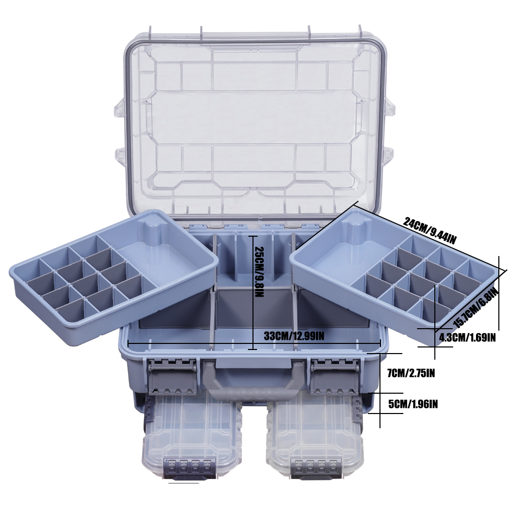 SAMOLLA Fishing Tackle Box Lar - đánh giá và giá Fishing Kayak Crate