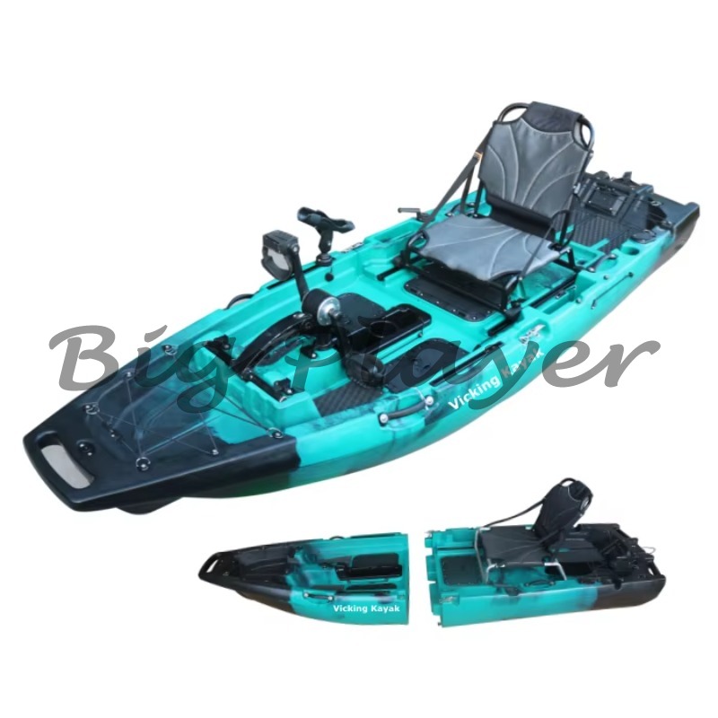 2025 New modular kayak 9.5 fee - đánh giá và giá Fishing Kayak Pedal Drive