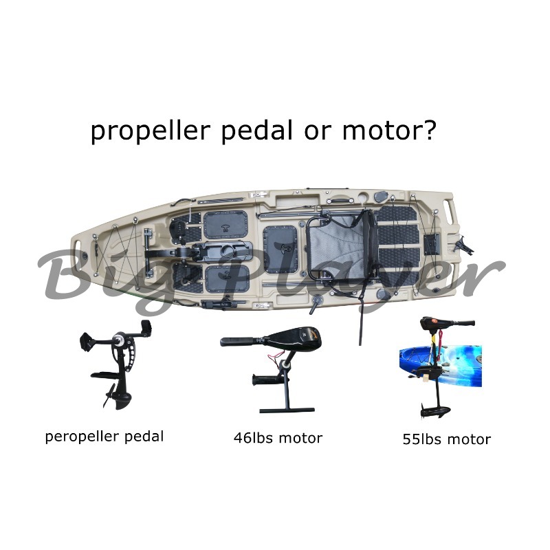 2025 New modular kayak 9.5 fee - đánh giá và giá Fishing Kayak Pedal Drive